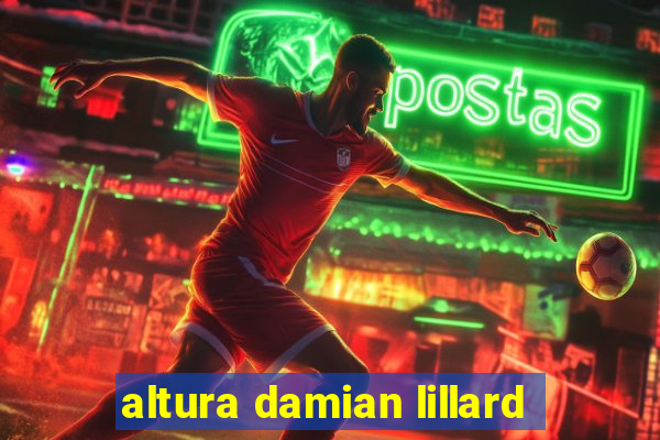 altura damian lillard